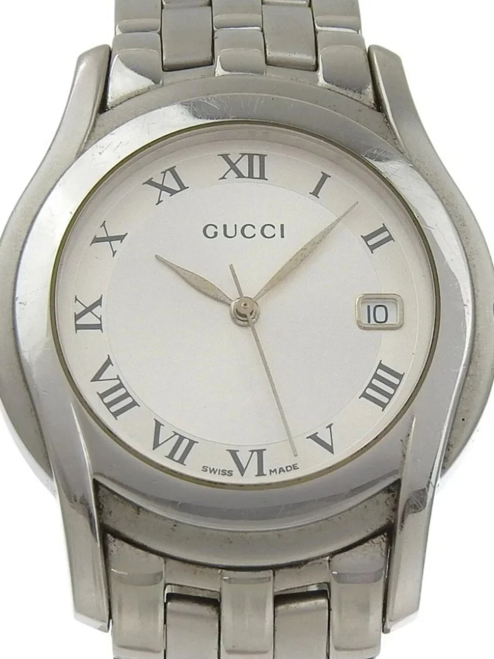 GUCCI Watches 5500M Silver SilverDial Stainless Steel Quartz Analog displa... - Picture 13 of 13